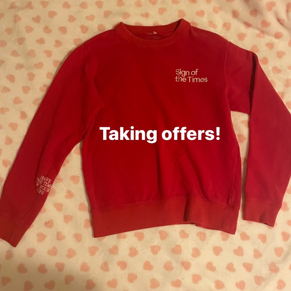Harry styles sign of the times sweatshirt